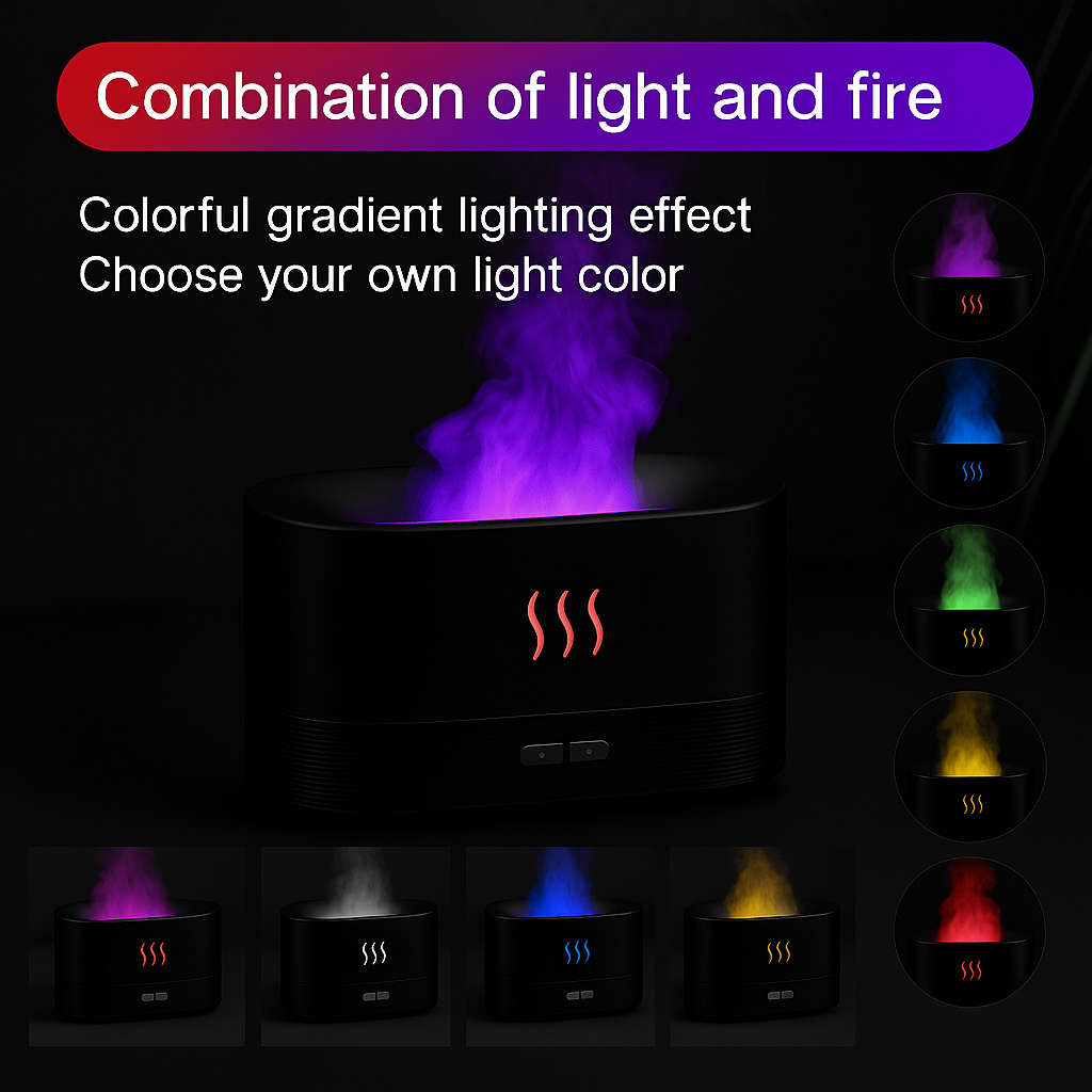 Purificador y Difusor Llama | Higiene y Aire Fresco