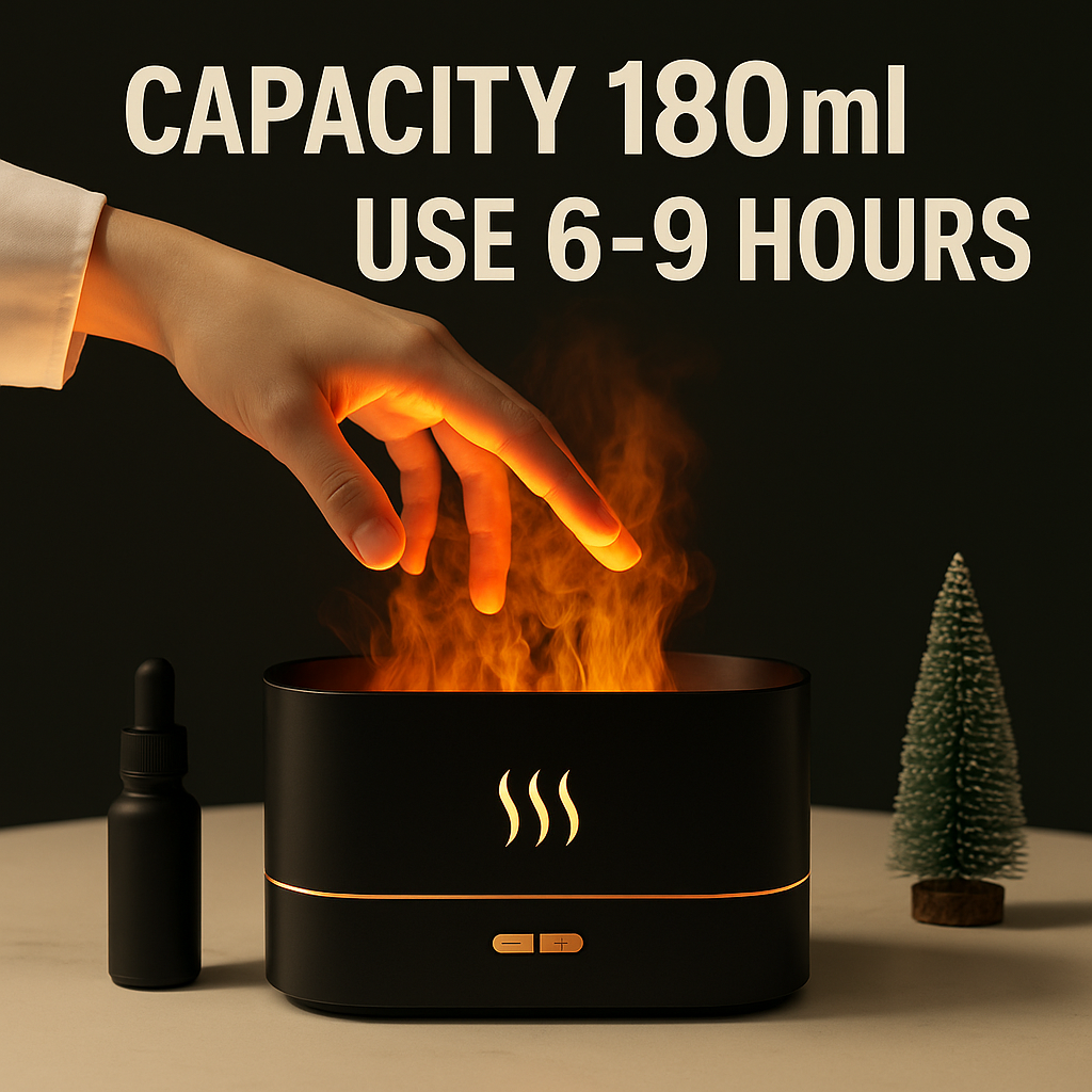 Purificador y Difusor Llama | Higiene y Aire Fresco